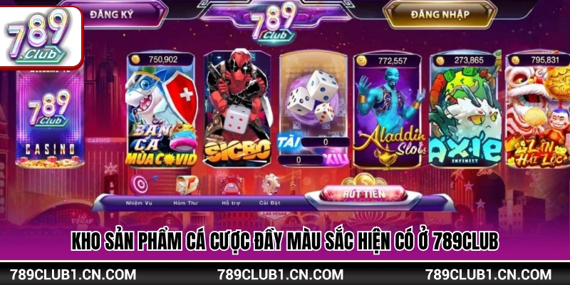 Hệ thống trò chơi giải trí đa dạng 